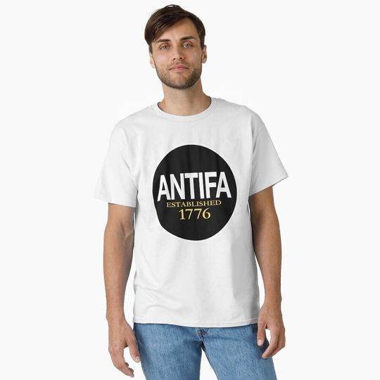 Discover ANTIFA - EST 1776 Classic T-Shirt