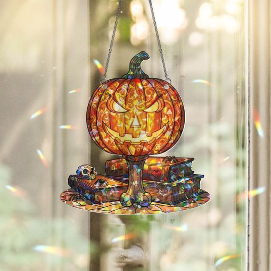 Discover Hologram Suncatcher: Broken Glass Effect, Color-Shifting Acrylic