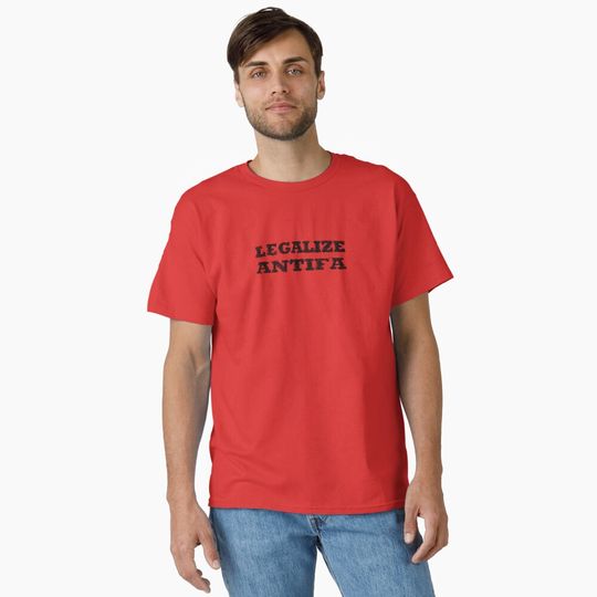 Discover Legalize Antifa - Legalize Antifa Classic T-Shirt