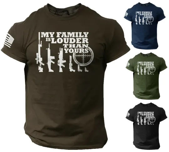 Discover Guns Lover T Shirt US Flag Military Veteran 3D T Shirt