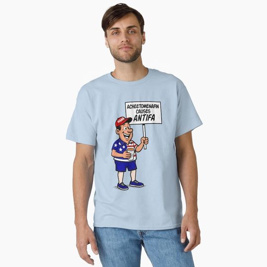 Discover Acheetomenafin Causes Antifa Classic T-Shirt