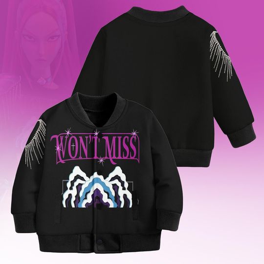 Discover Mira the Hunter Wont Miss Baseball Jacket, Kpop Demon Hunters Jacket, Huntrix Cosplay