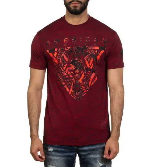 Discover American Fighter Men's Onsted 3D T-Shirt Athletic