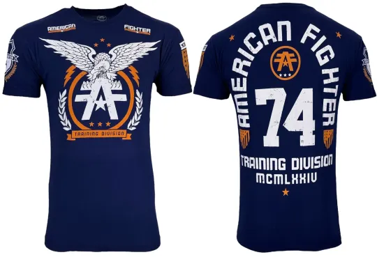 Discover American Fighter Men's 3D T-Shirt Take Flight Athletic Navy