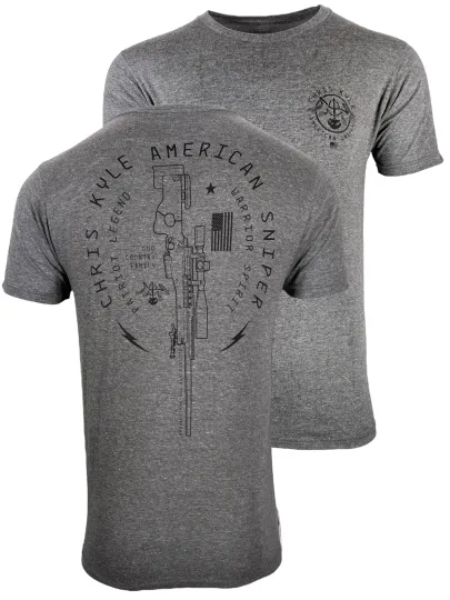 Discover Howitzer Style Men's T-Shirt Chris Kyle Spirit Military Grunt
