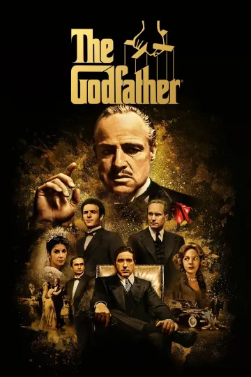 1972 The Godfather Movie Poster Vito Corleone Marlon Brando Al Pacino