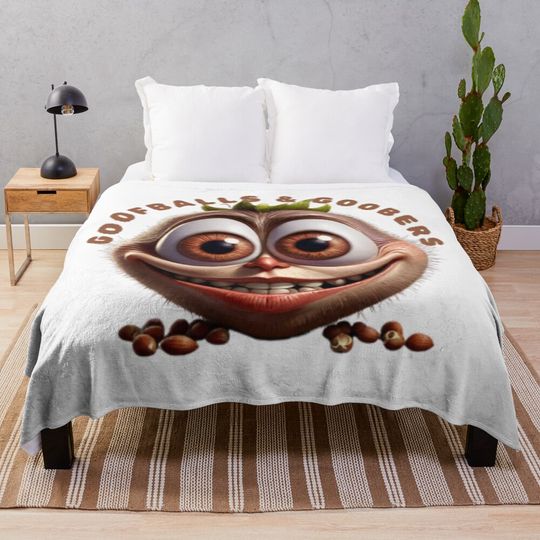 Discover Goofballs & Goobers Throw Blanket