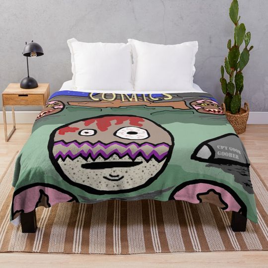 Goobers Comics Cover Issue 1 Throw Blanket