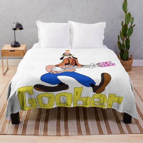 Discover Goofy Goober Throw Blanket