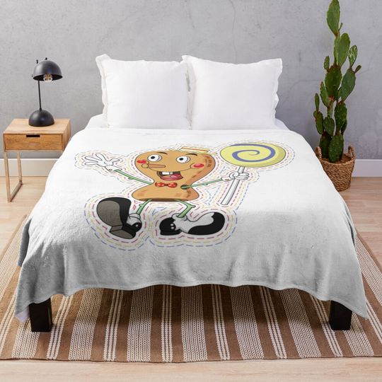 Discover Goofy Goober Throw Blanket