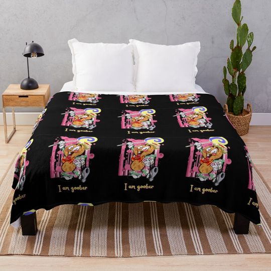 Discover I am goober Throw Blanket