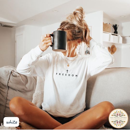 Christian T-Shirt Freedom Shirt Jesus Shirt Christian Gift Christian Apparel