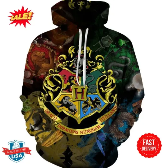 HARRY POTTER 3D Hoodie