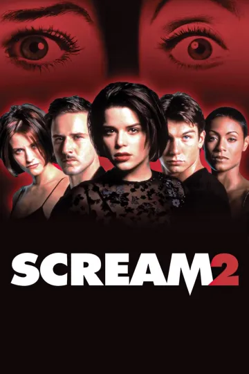 1997 Scream 2 Movie Poster Sidney Prescott Dewey Vertical Poster