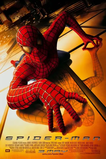 Discover 2002 Spiderman Movie Poster 11X17 Peter Parker Tobey McGuire Goblin Marvel 🕷🍿