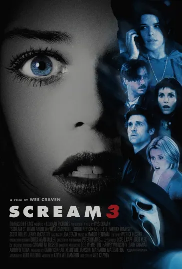 Discover 2000 Scream 3 Movie Poster 11X17 Sidney Prescott Dewey Woodsboro 🔪🚨🍿
