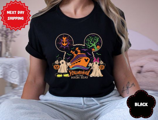 Discover Halloween Disney Cruise Shirt, Mickey Mouse Zombie Cruise Shirt, Mickey Halloween Scary Cruise Shirt, Minnie Horror Cruise Shirt