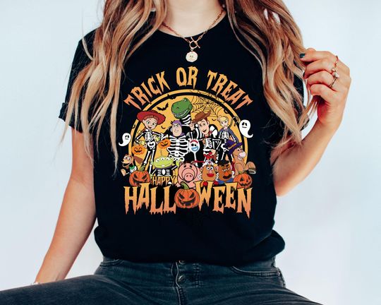 Discover Toy Story Halloween Shirt, Trick Or Treat Shirt, Disneyland Halloween, Disney Halloween Tee, Toy Story Shirt, Disney Halloween Sweatshirt