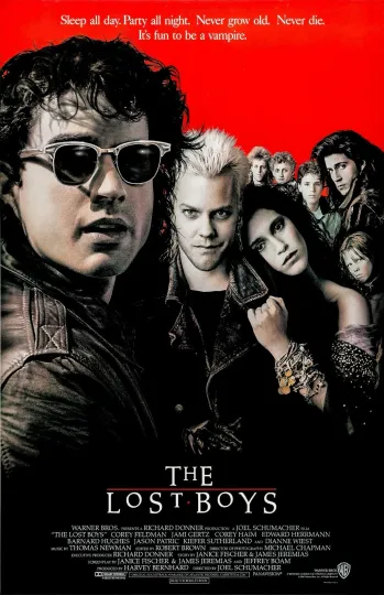 The Lost Boys Movie Poster Kiefer Sutherland Vertical Premium Matte