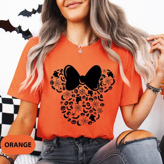 Minnie Halloween Shirt, Disney Halloween Shirt, Halloween Shirt, Disneyland Shirt, Minnie Mouse Halloween Tee, Trick Or Treat Shirt