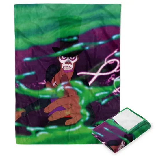 Discover Disney Princesses Dr. Facilier Cozy Fleece Blanket