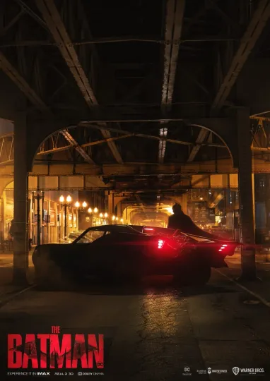 2022 The Batman Movie Poster Print Pattinson DC Comics Gotham City