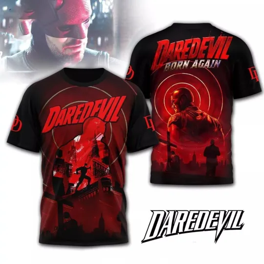 Daredevil Born Again 2025 Special 3D T-Shirt