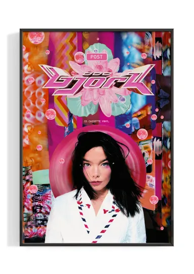 Discover Bjork Post Vertical Poster Wall Decor No Frame
