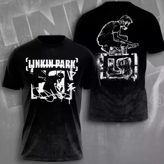 Discover Linkin Park 2025 Tour 3D Printed T-Shirt Gift for Men Women Fan