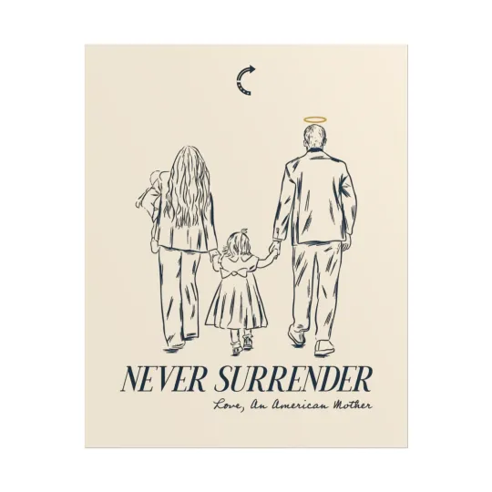 Discover Charlie Kirk Memorial Poster - Trendy Vertical Wall Art for Fans