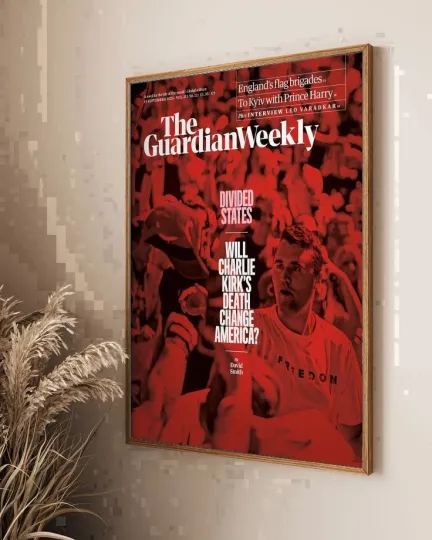 The Life and Death of Charlie Kirk Vertical Poster