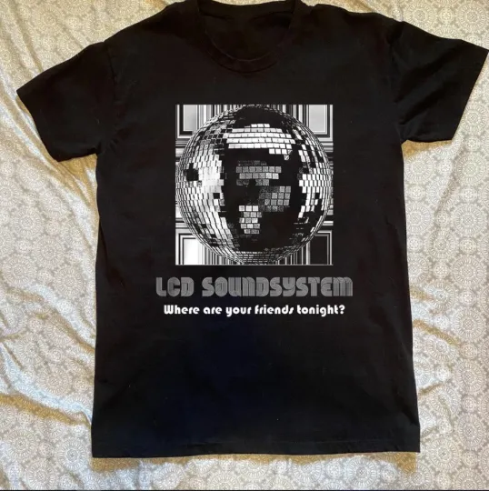 Discover LCD Soundsystem Disco Ball All My Friends T-Shirt