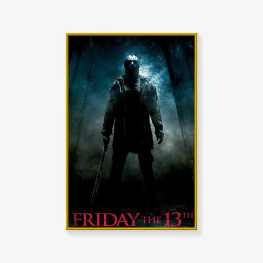 Discover FRIDAY THE 13TH Poster, Movie Poster, Poster Print, Canvas Art Poster Wall Art Picture Print Modern Family bedroom Decor Posters