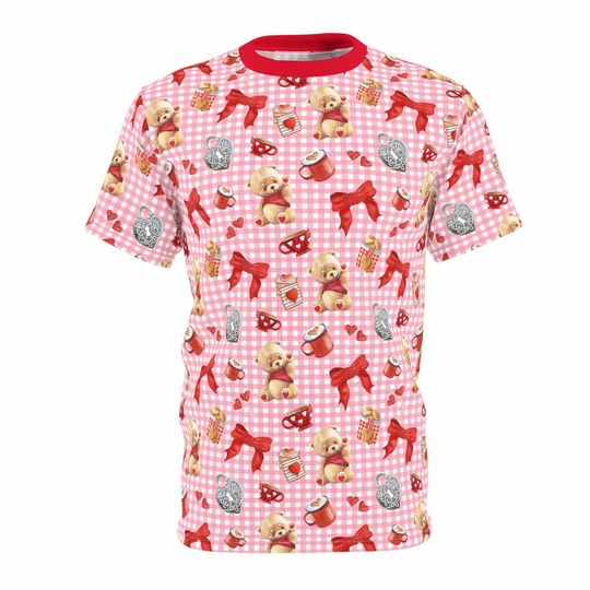 Valentines Bears N Bows 3D T-Shirt