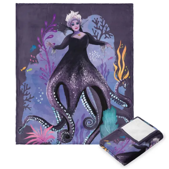 Disney Little Mermaid Ursula Your Voice Fleece Blanket