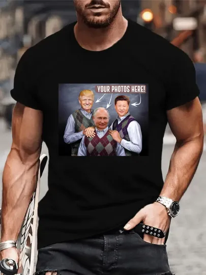 Discover Personalized Photos Step Brother T-Shirt, Vintage Funny Brother Tee