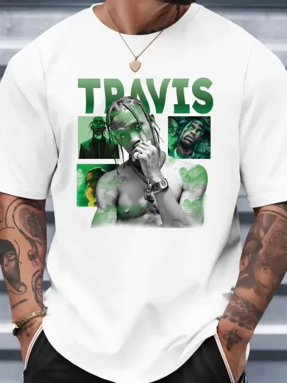 Discover Travis Aesthetic T-Shirt, Concert Gift Tee