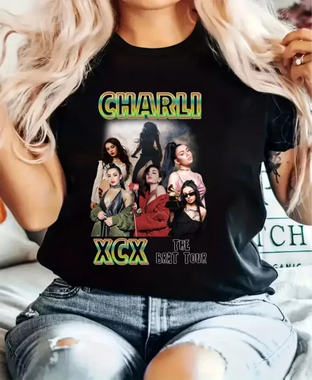 Discover Charli XCX The Beat Tour T-Shirt, Concert Singer Tee