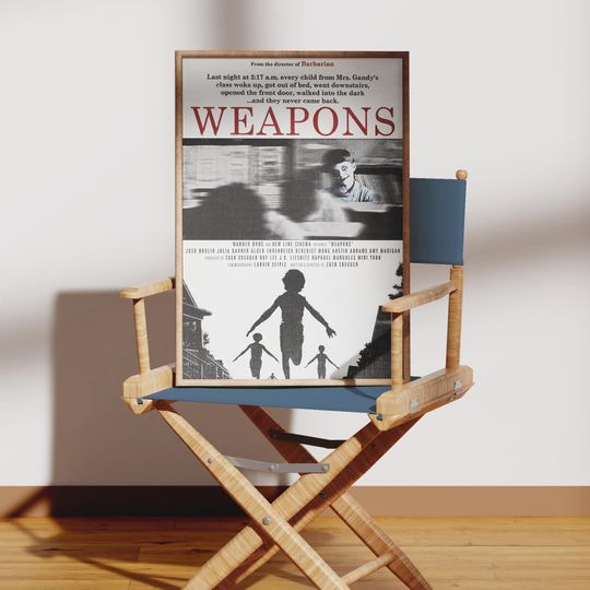 Discover Weapons (2025) - Movie Poster - Horror Fans - Retro - Decor  - Wall Art