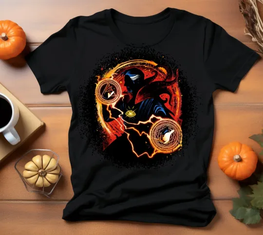 Discover Doctor Strange Superhero T-Shirt Marvel Disney Halloween Christmas Gift Tee Top