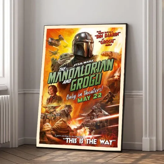 The Mandalorian and Grogu 2026 poster 24x36