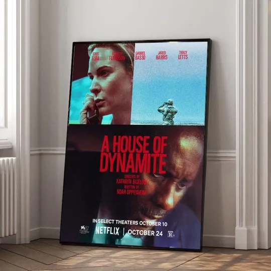 Discover A House of Dynamite (2025) movie poster 24x36