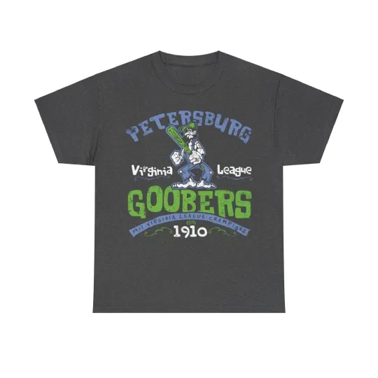 Discover Petersburg Goobers Virginia Baseball T-Shirt