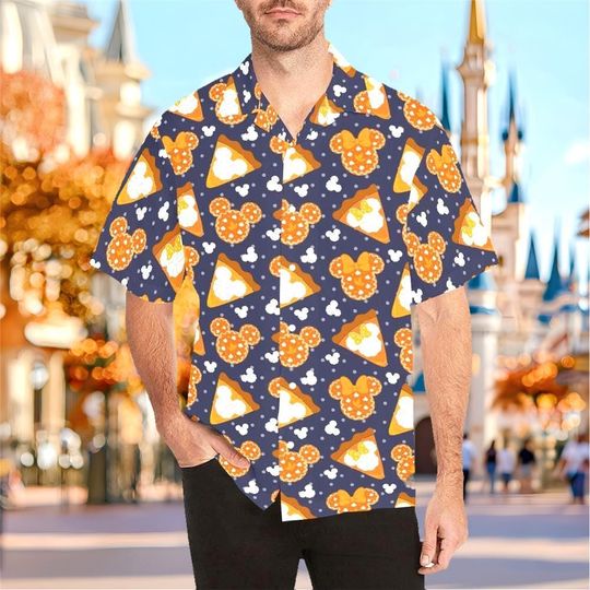 Discover Mickey Pumpkin Pie Disney Hawaiian Shirt