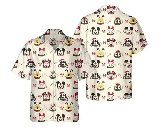 Discover Mickey Mouse Friends Disney Hawaiian Shirts Hot Cocoa Christmas