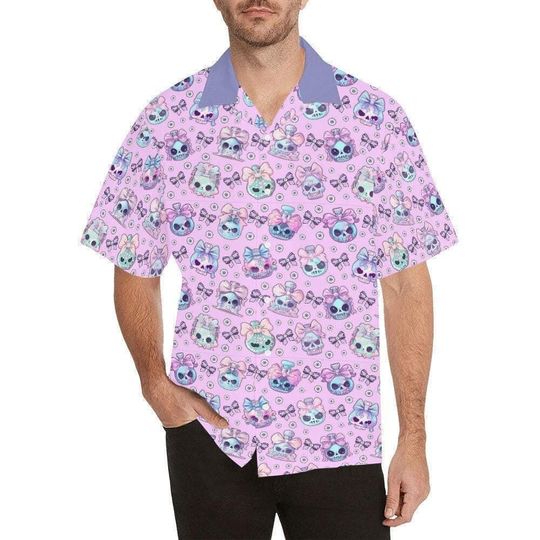 Discover Kawaii Goth Perfumes Disney Hawaiian Shirt
