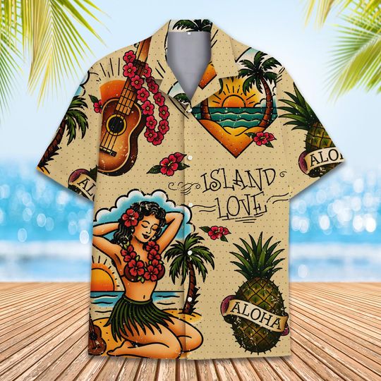 Discover Island Love Hawaiian Shirt
