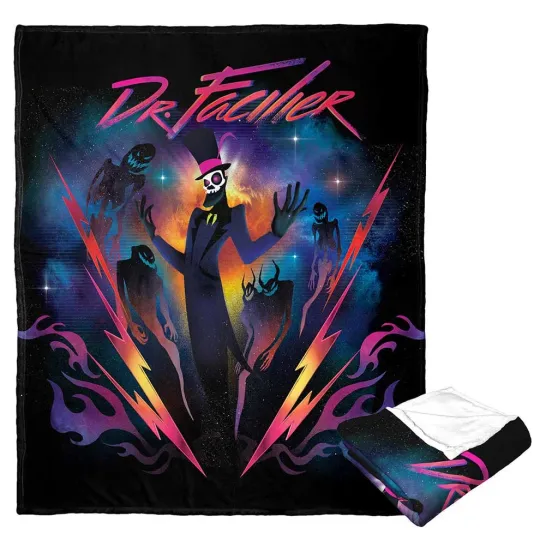 Discover Disney Villains Cruel Doctor Halloween Fleece Blanket