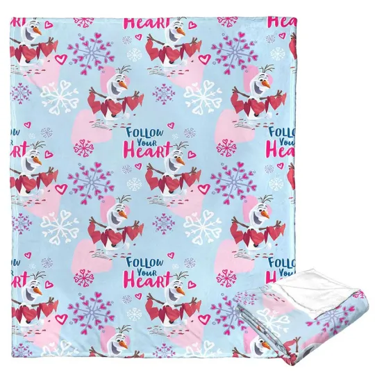 Discover Disney Frozen Follow Your Heart Fleece Blanket