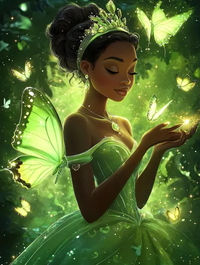 Blanket Disney The Princess & The Frog, Princess Tiana Fleece Blanket